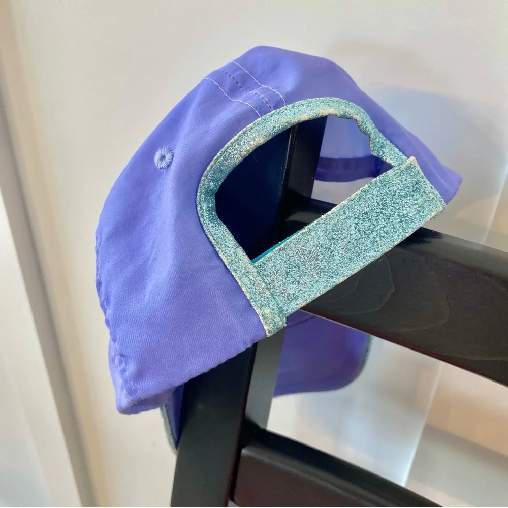 Disney Frozen Elsa Purple and Blue with Glitter Adjustable Fit Baseball Hat ❄️